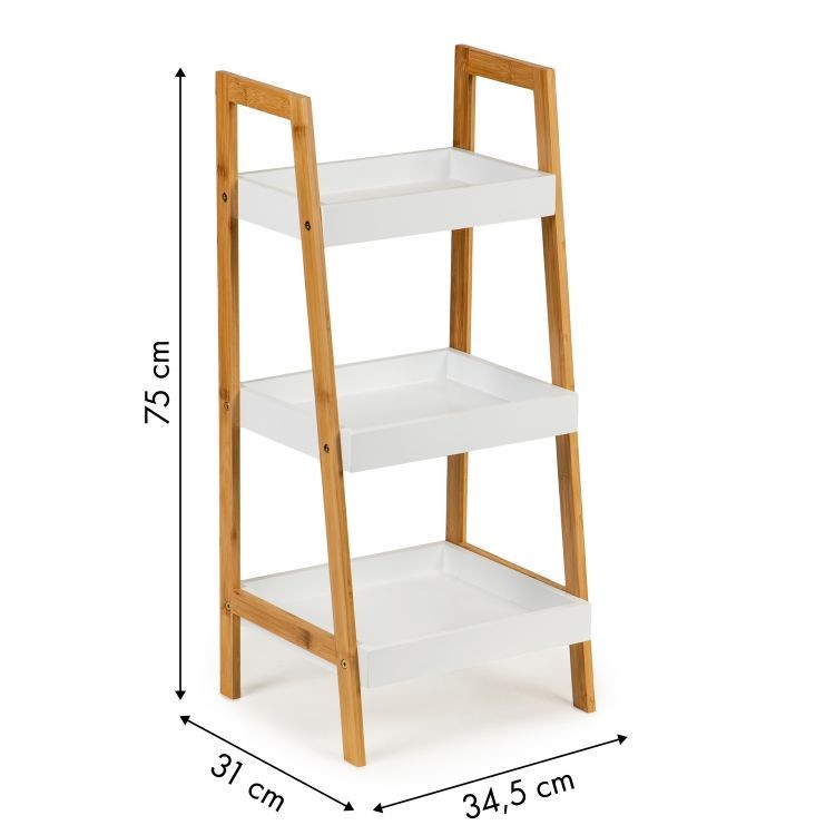Raft cu design simplu cu 3 suporturi
