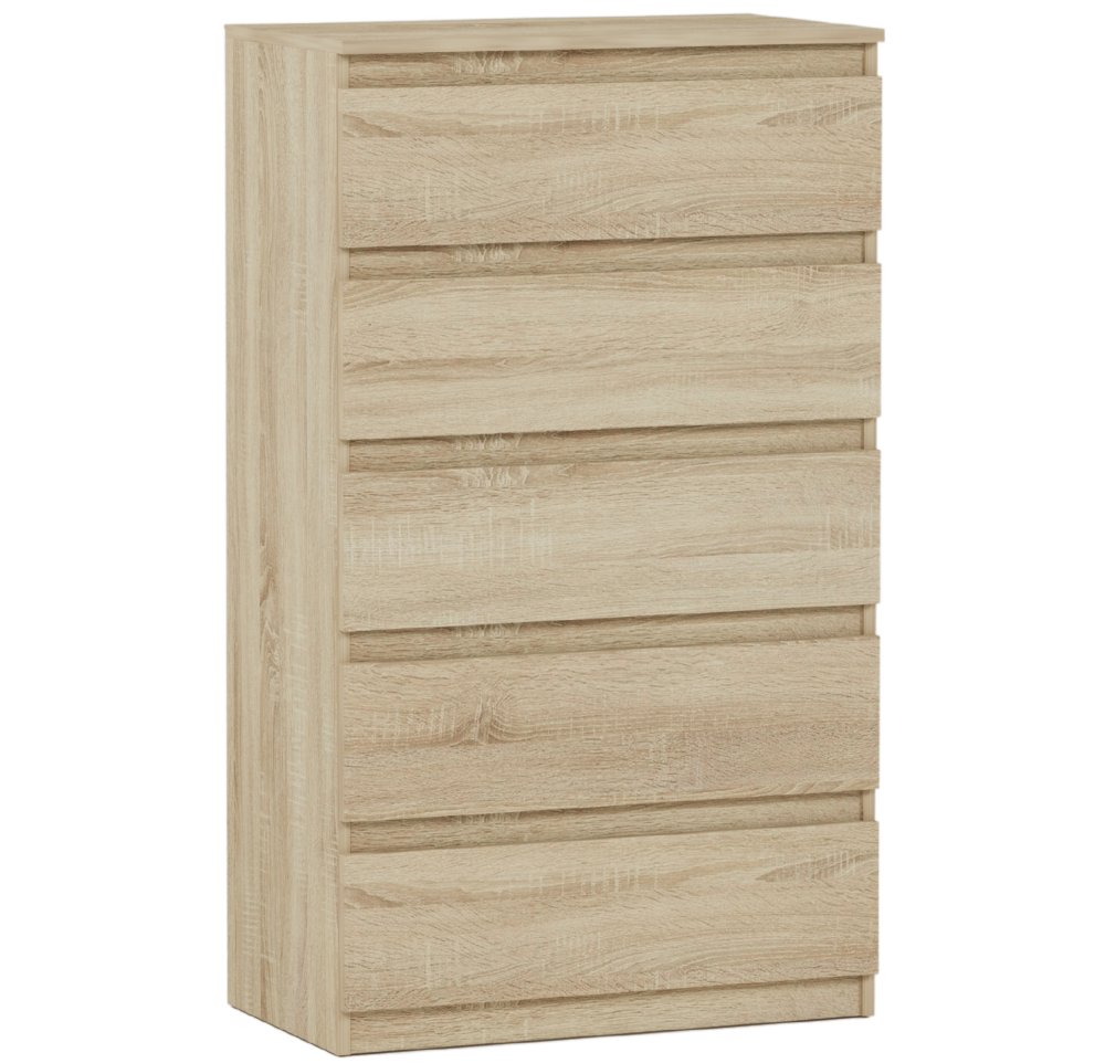 Comoda înaltă R-5 - diferite variante de culoare sonoma