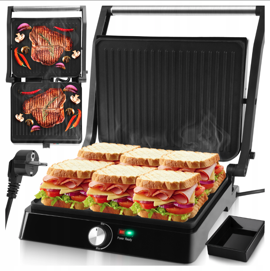Elektrický gril a toustovač MALTEC SM3000W 2200W