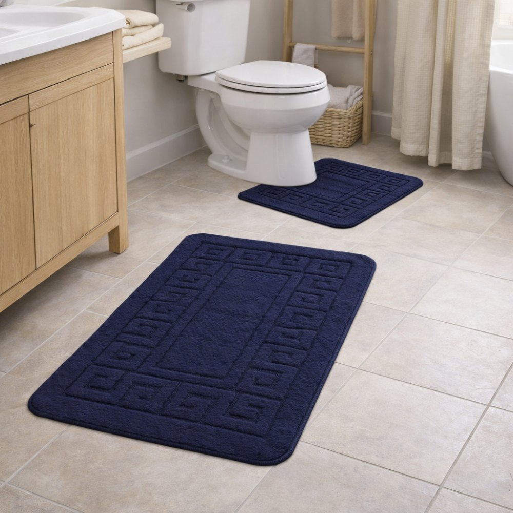 DvojdielnysetdokúpeľneMontanaEthnicvzafírovomodrejfarbeŠírka:50cm|Dĺžka:80cm