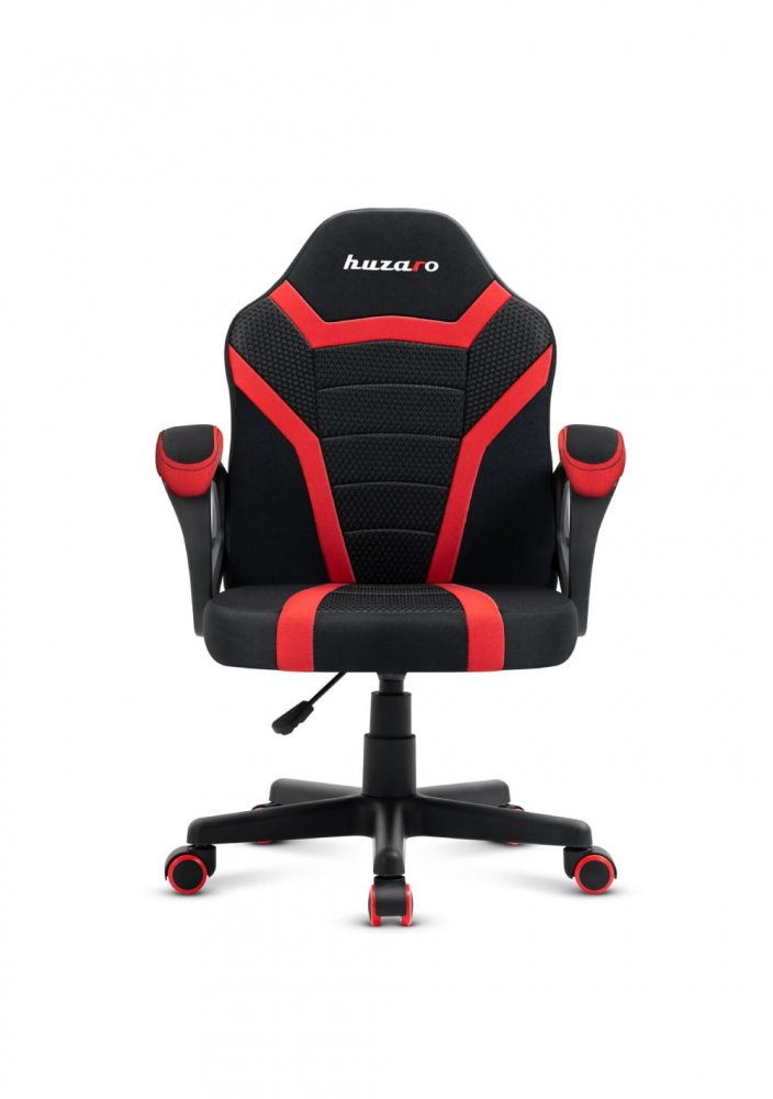 Scaun de gaming pentru copii in culorile negru si rosu