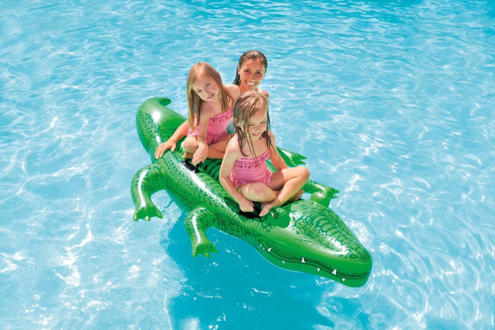 Crocodil gonflabil 203 cm INTEX