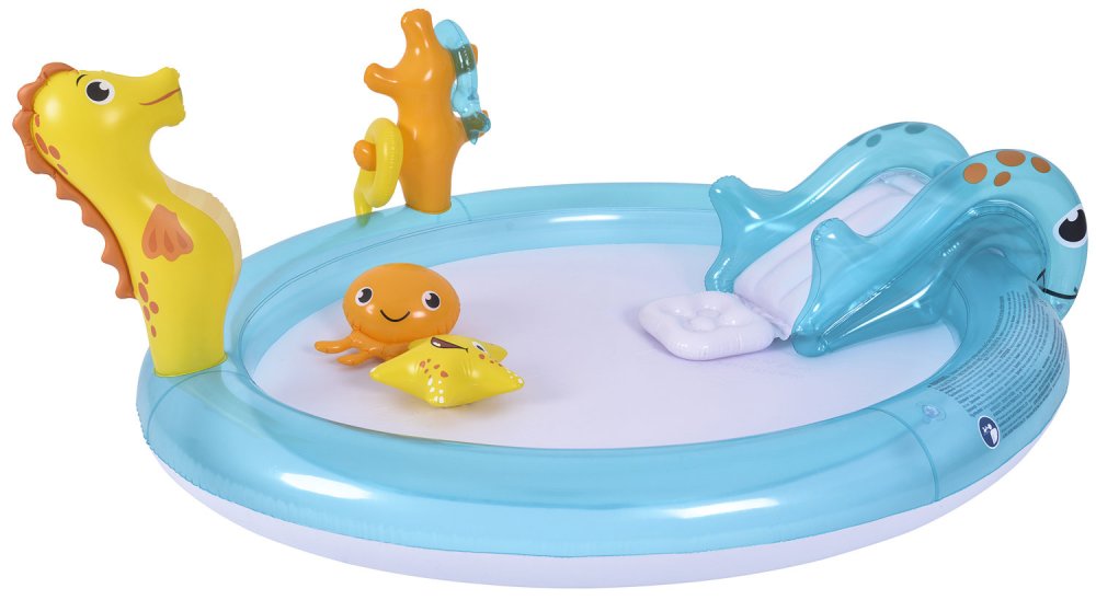 Piscină gonflabilă pentru copii 200 x 152 x 40 cm cu accesorii