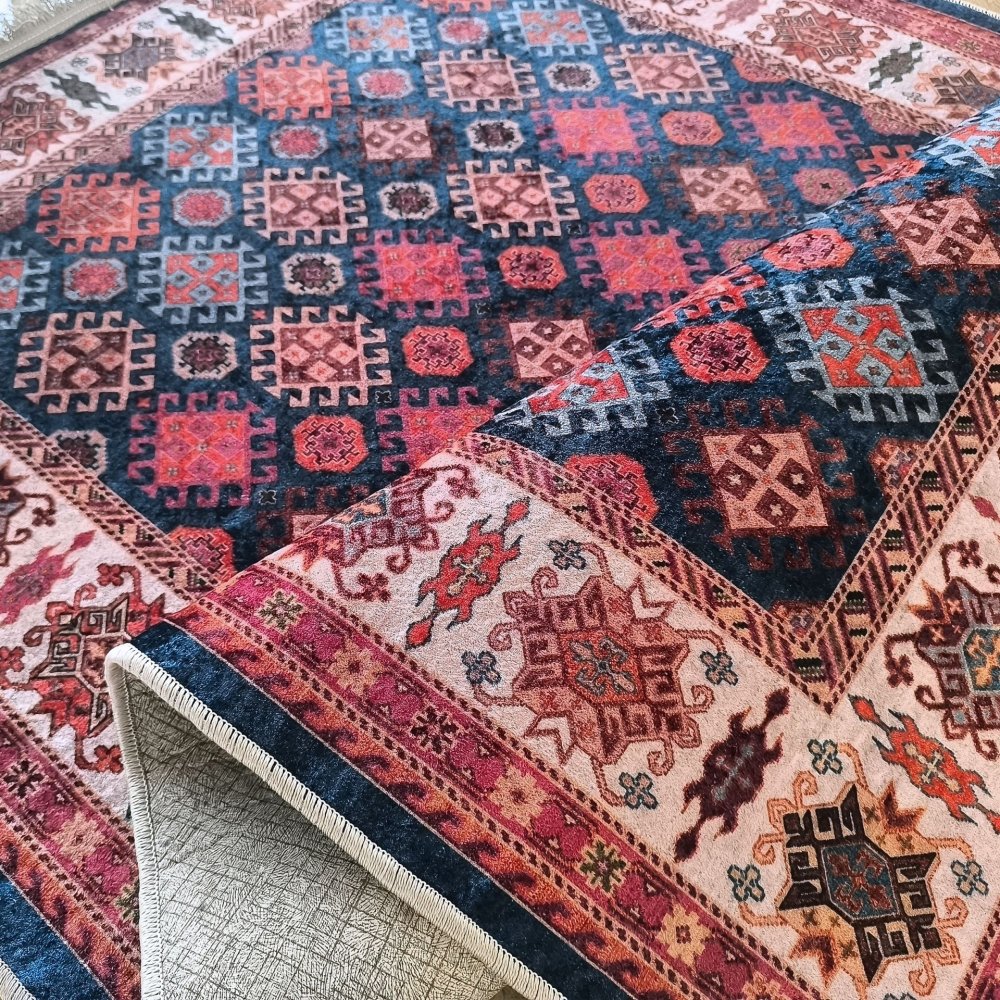Modernýkoberecdoobývačkysorientálnym,etnovzoromŠírka:160cm|Dĺžka:220cm70845_127021