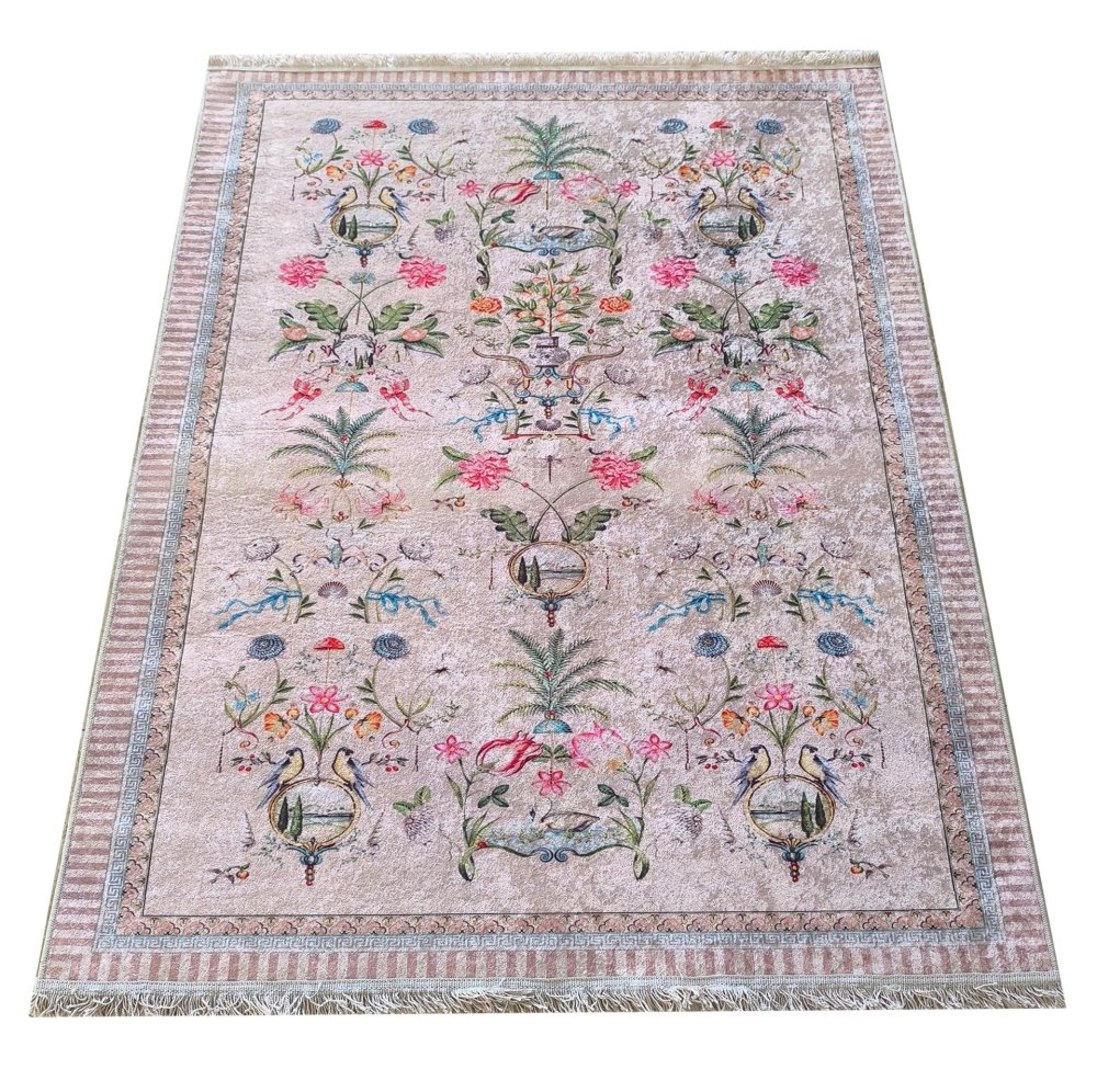 RomantickývintagekoberecsbotanickýmvzoromŠírka:60cm|Dĺžka:100cm70850_127042