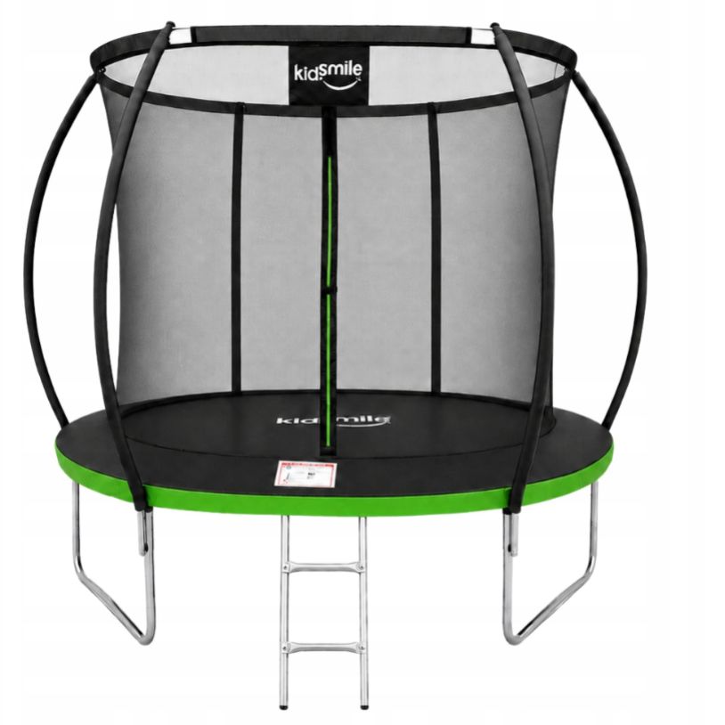 DomTextilu Záhradnátrampolína(10FT)svnútornouochrannousieťouarebríkomzelená 312cm zelená