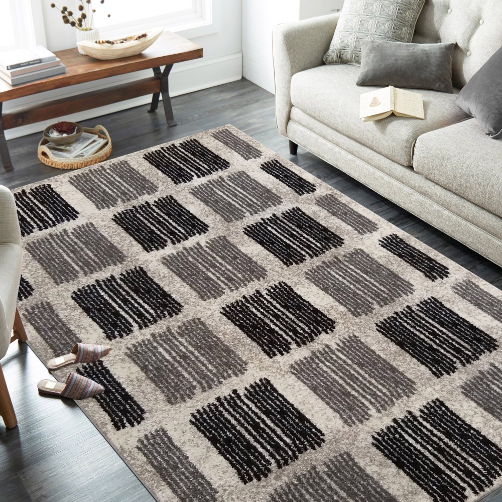 Fenomenális bézs szőnyeg modern dizájnnal Szélesség: 240 cm | Hossz: 330 cm