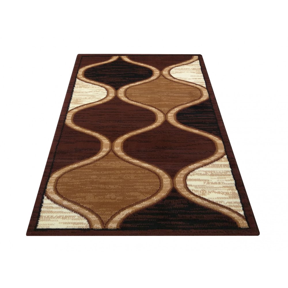 Elegantní koberec v odstínech hnědé Šířka: 250 cm | Délka: 350 cm