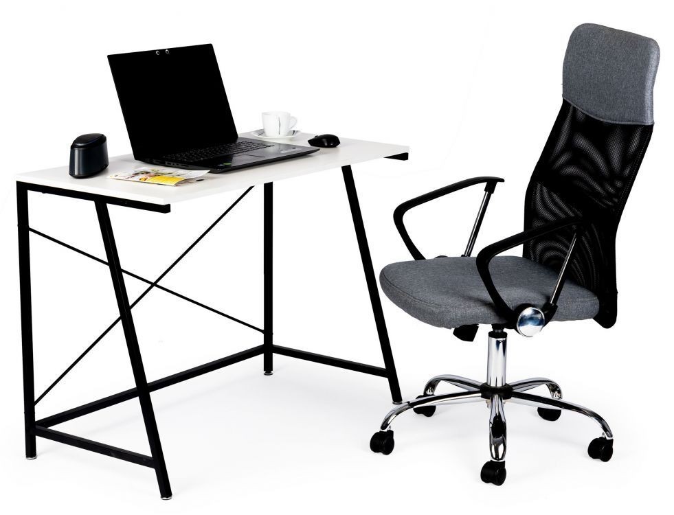 Modernýpočítačovýstôlbielejfarby