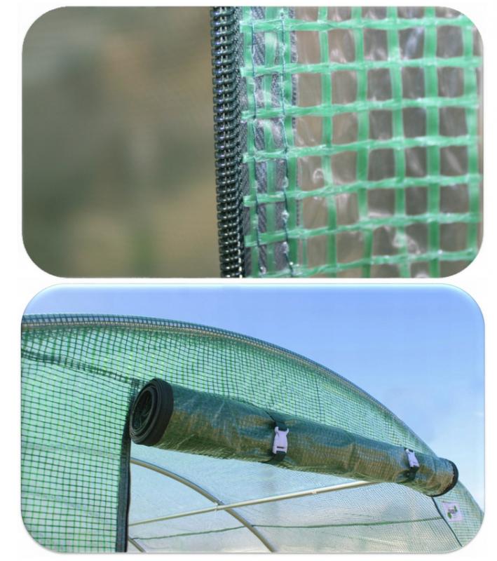 Solar de grădină 2 m x 3 m în alb