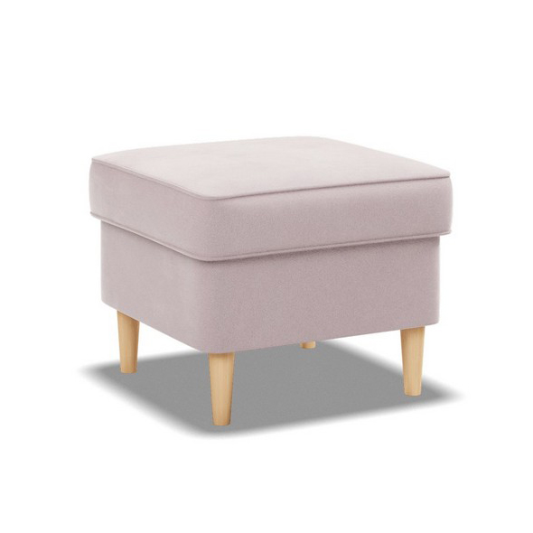 Taburet roz elegant și confortabil