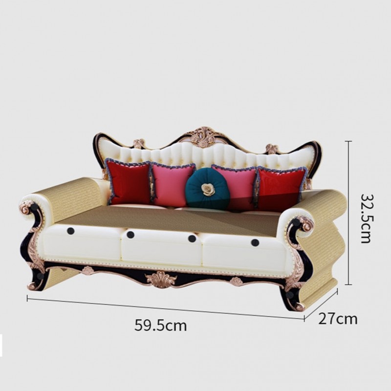 Suport de lux de zgâriat pentru pisici în formă de canapea 60 x 27 x 33 cm