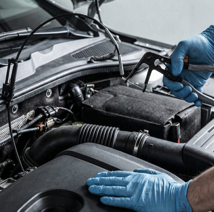 Clește pentru cleme de furtun cu clemă de furtun 690 mm