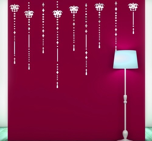 Set de oglinzi decorative adezive de perete