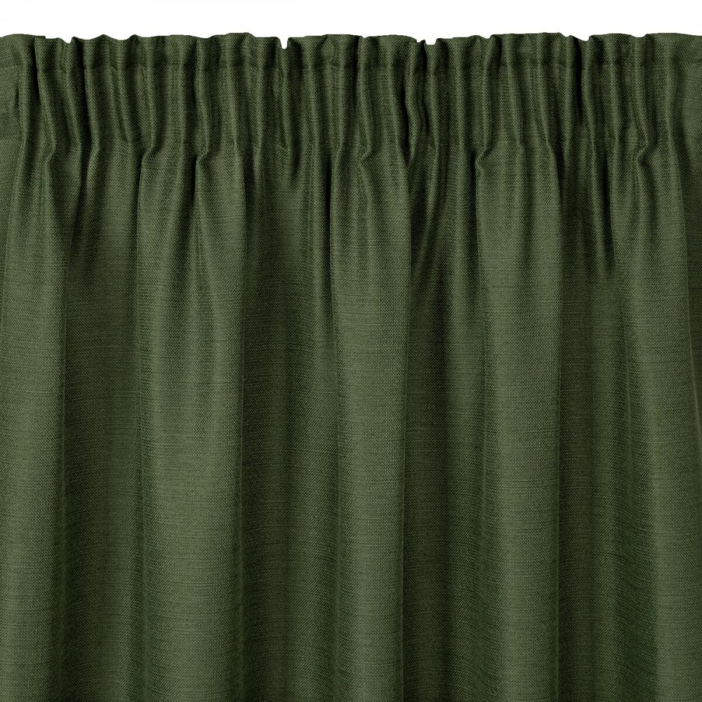 Draperie de culoare verde 140 x 270 cm