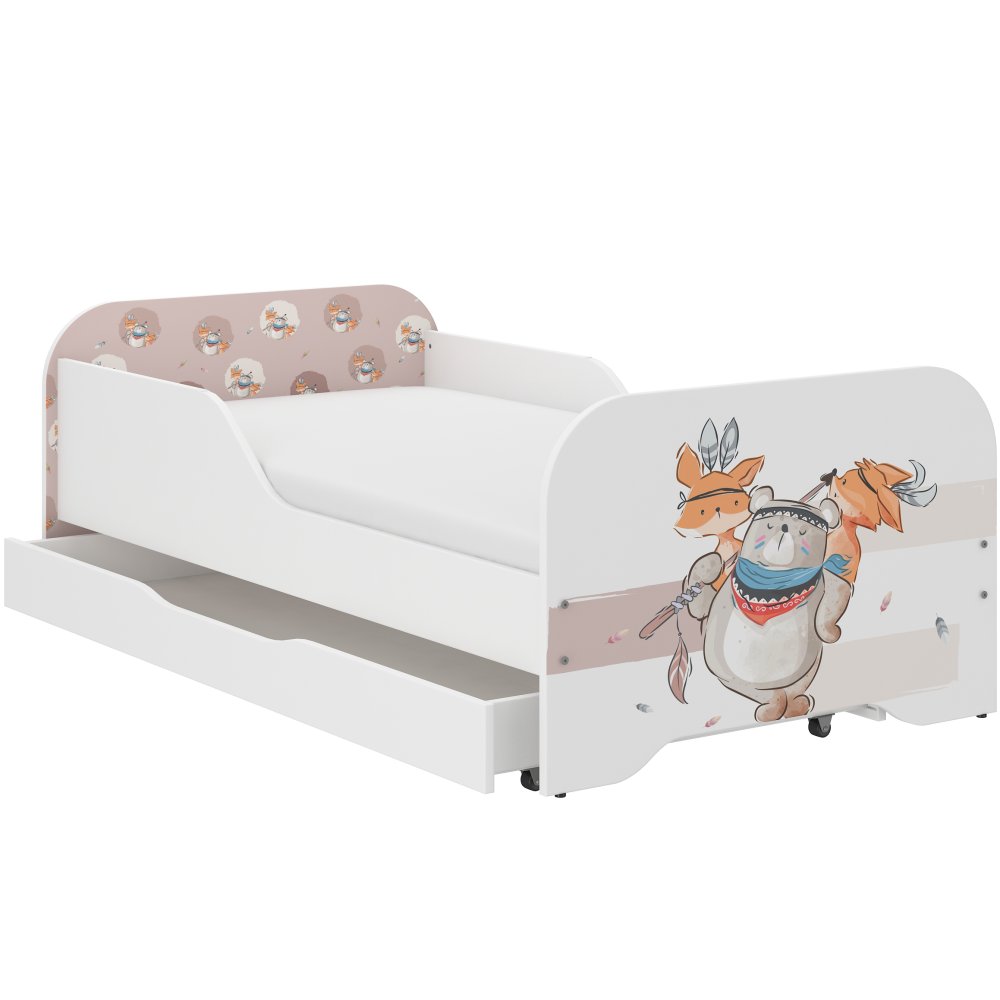Pat de calitate pentru copii Teddy Bear And Friends 140 x 70 cm