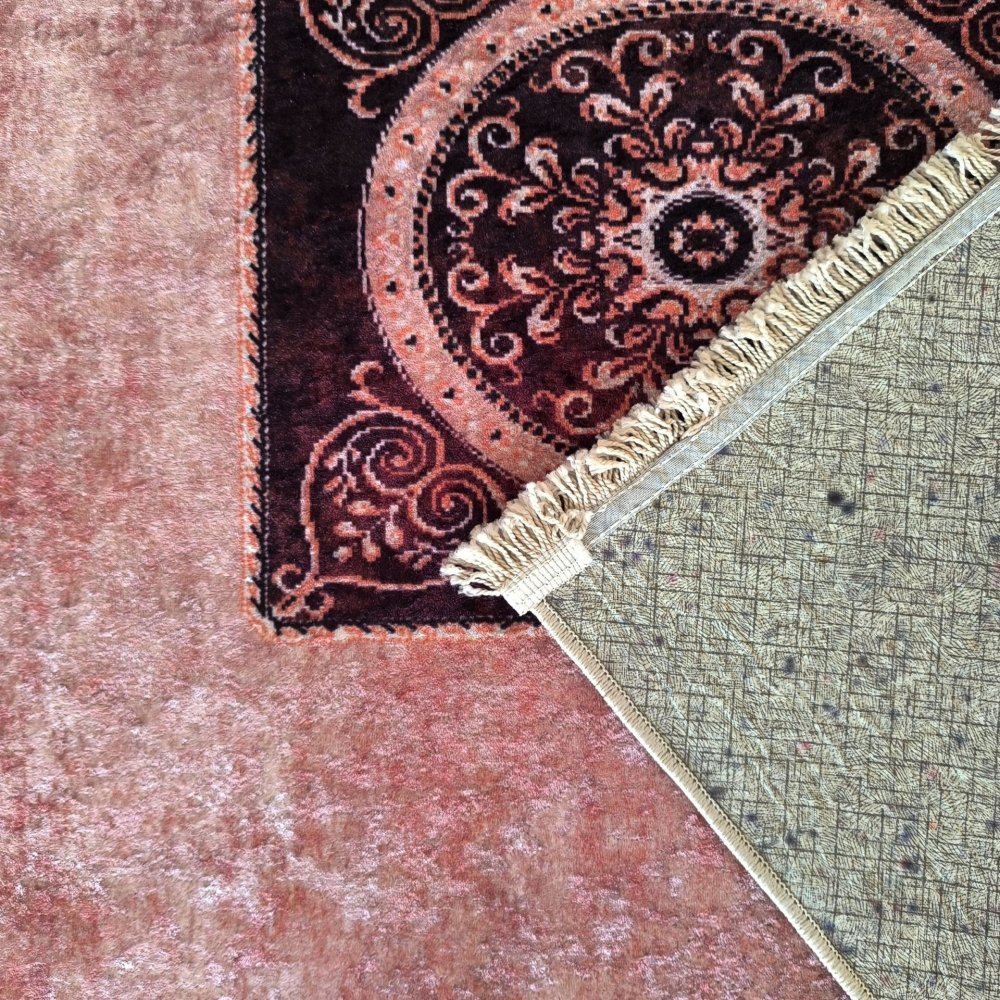 BordovývintagekoberecsjemnýmvzoromŠírka:60cm|Dĺžka:100cm70799_126888