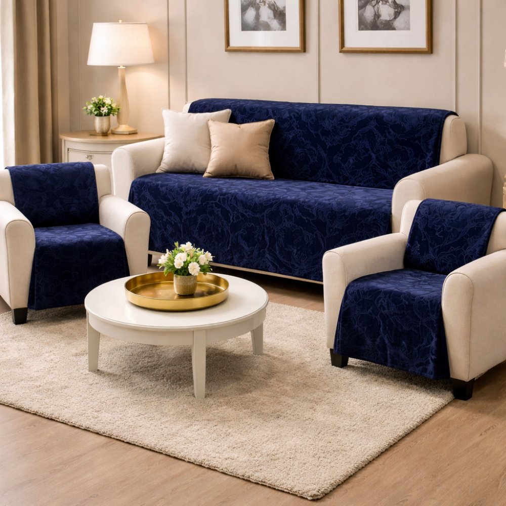 Setprehozovnapohovkuakreslásreliéfnymvzorom-tmavomodrýŠírka:160cm|Dĺžka:210cm70829_126972