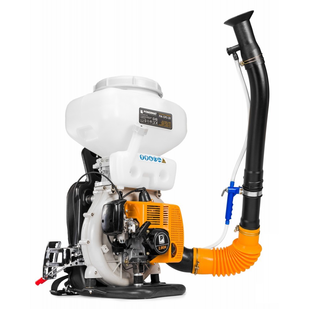 Benzínový záhradný postrekovač s výkonom 3,8 HP PM-OPS-20