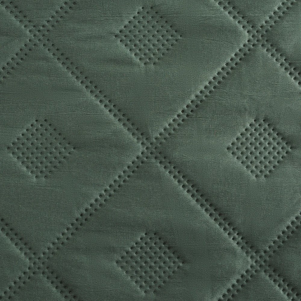 Cuvertură de pat elegantă - verde, model geometric Lățime: 170 cm | Lungime: 210 cm