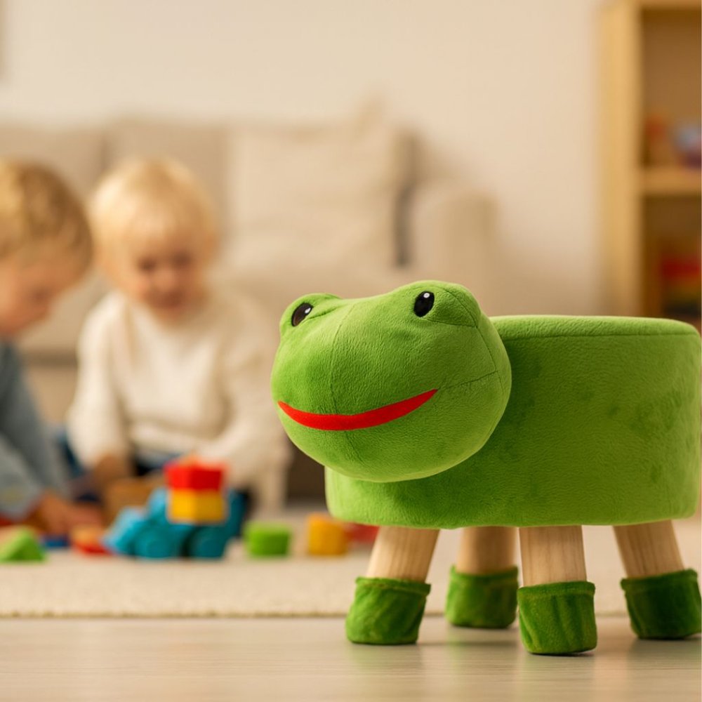 Taburet pentru copii cu motiv flip flop