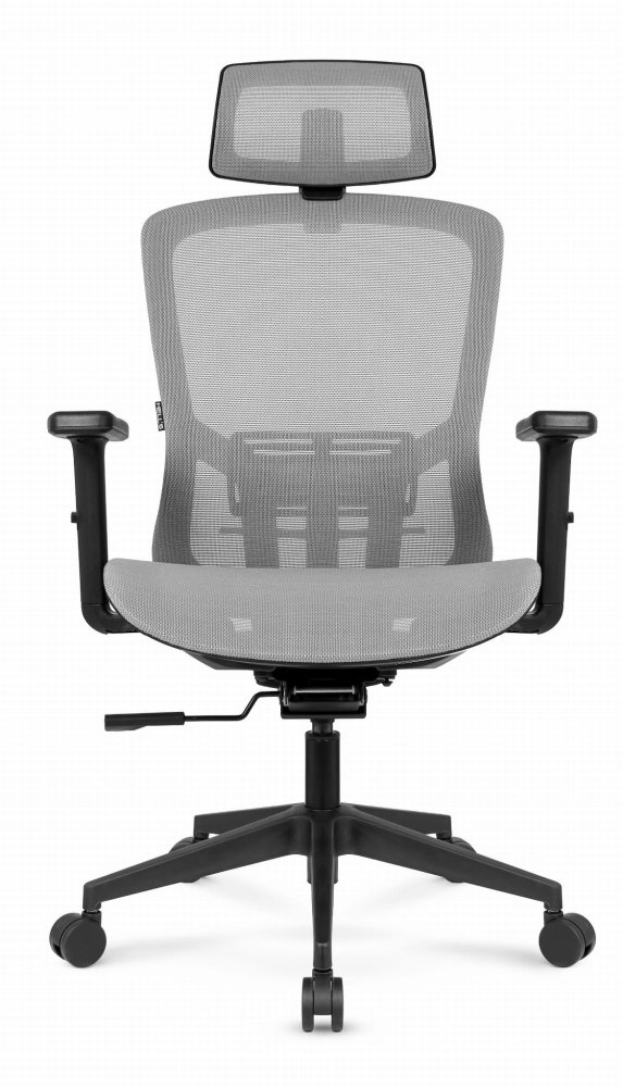 ErgonomickákancelárskastoličkaHC-1045sosieťovanýmoperadlom-sivá