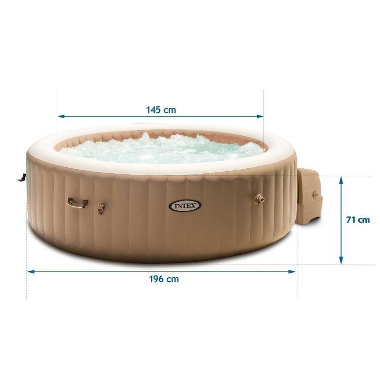 Jacuzzi gonflabil cu hidromasaj 4 osoby