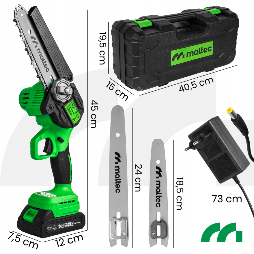 AkumulátorováminireťazovápílaMalTecMasterCut1000W