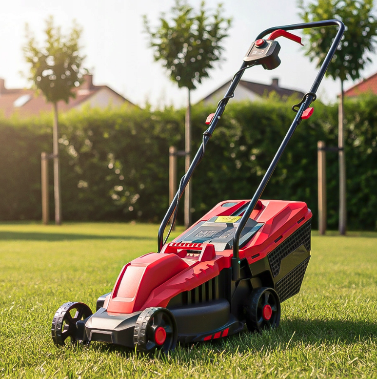 Elektrická kosačka s košom na trávu 2200 W - 32 cm