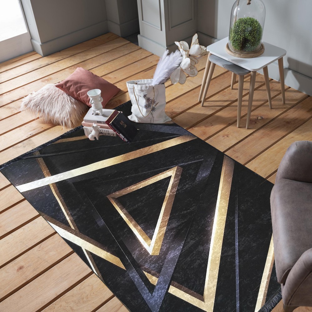 Štýlový koberec s geometrickým motívom Šířka: 80 cm | Délka: 150 cm
