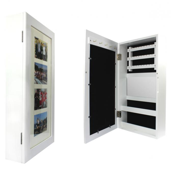 Dulap de perete pentru bijuterii 56 x 31 x 10 cm