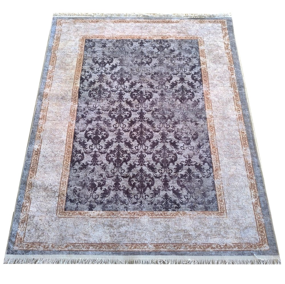 Modernývintagekoberecbéžovo-sivýsorientálnymvzoromŠírka:60cm|Dĺžka:100cm70793_126864