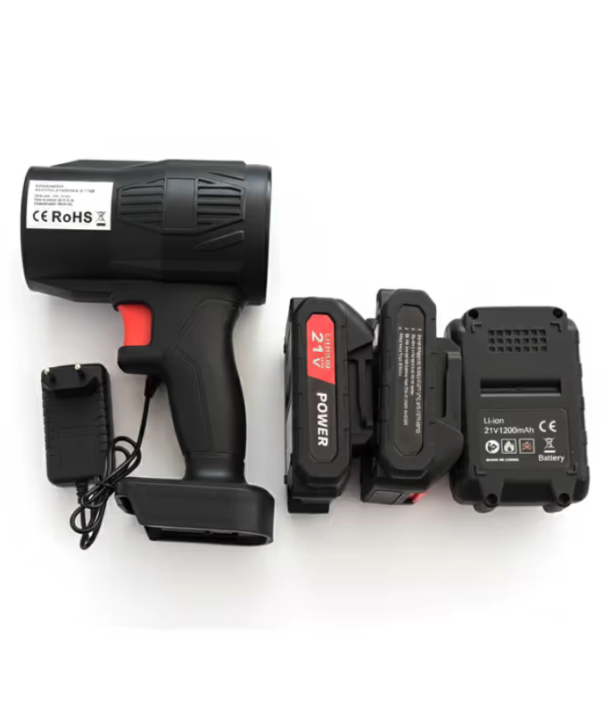 Suflantă fără fir, suflantă pentru frunze și murdărie