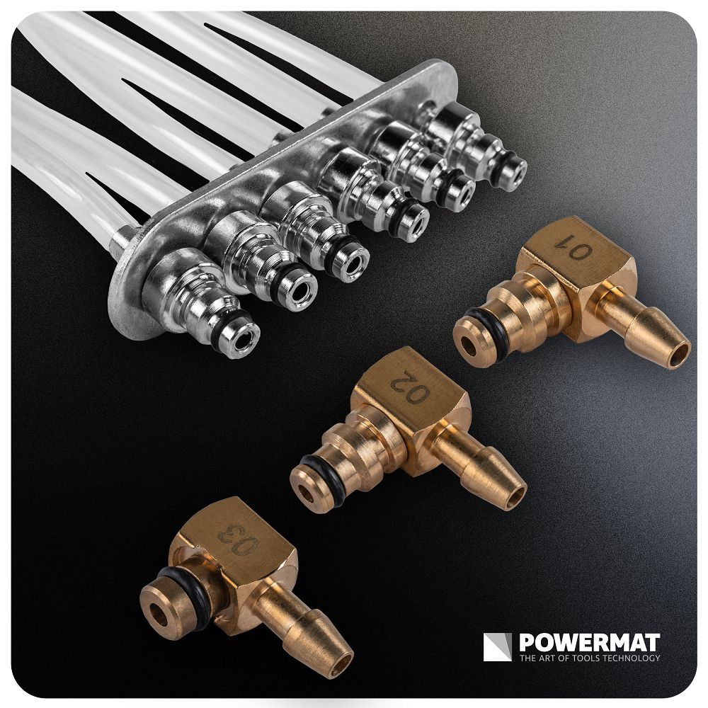 Tester injector COMMON RAIL - set de diagnosticare 31 buc pentru măsurarea revărsărilor