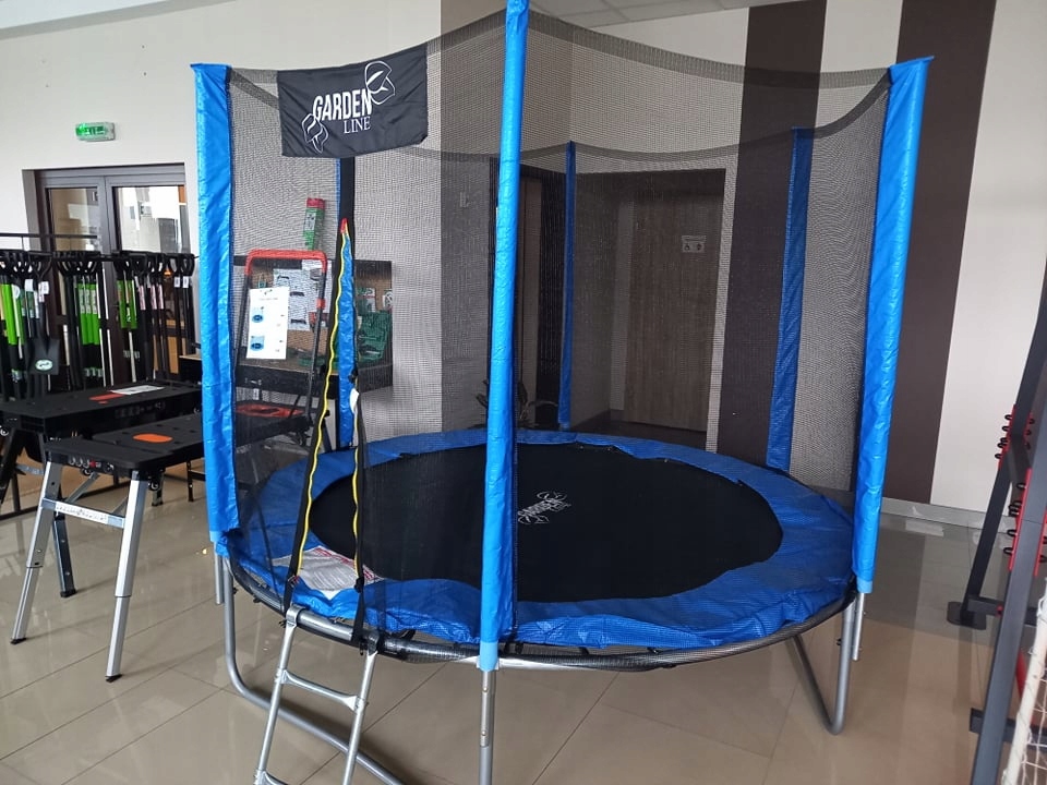 Trambulină pentru copii 366 cm + plasă de protecție + trepte 12FT