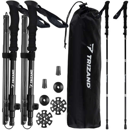 Bețe de trekking + accesorii - set de 2
