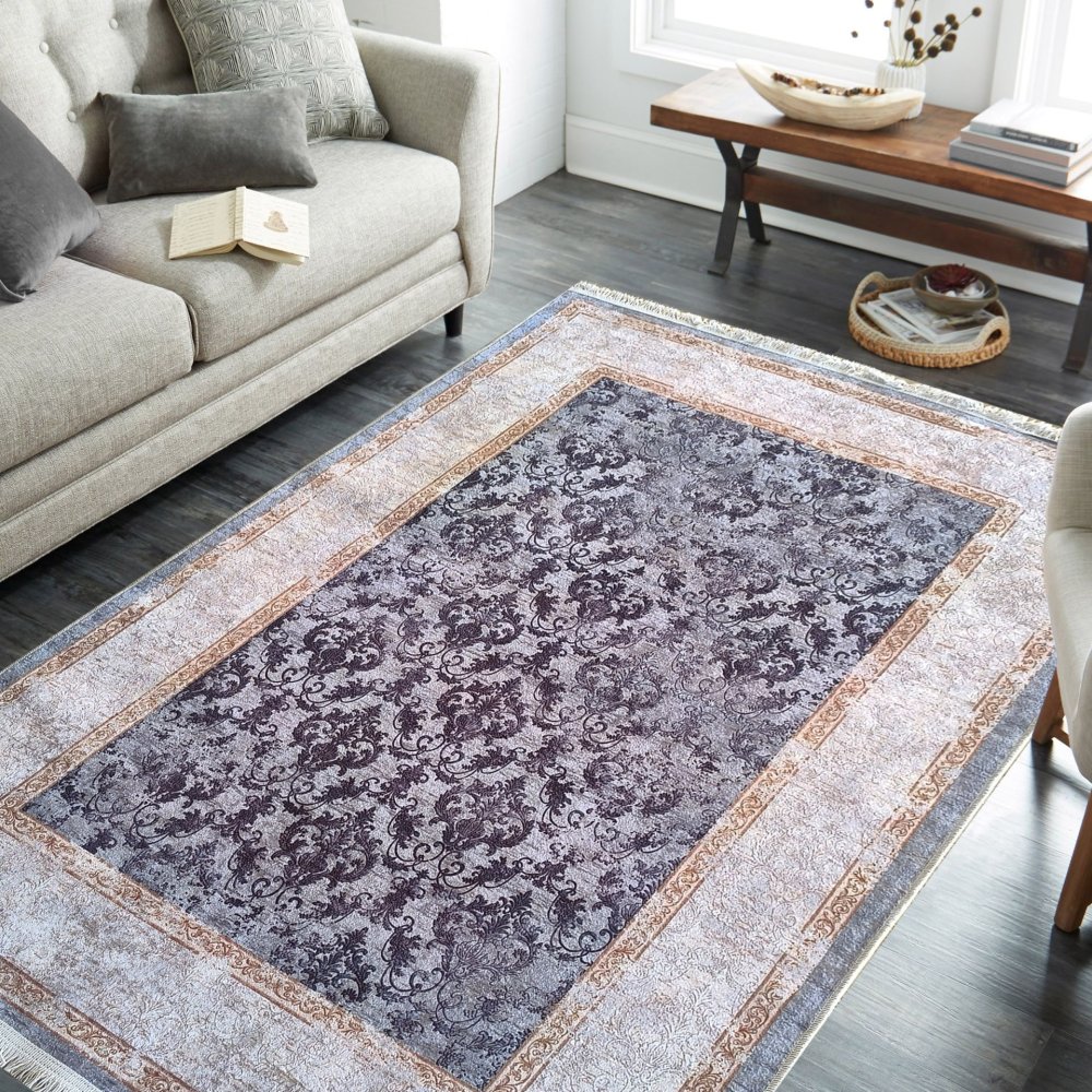 Modernývintagekoberecbéžovo-sivýsorientálnymvzoromŠírka:160cm|Dĺžka:220cm70793_126863