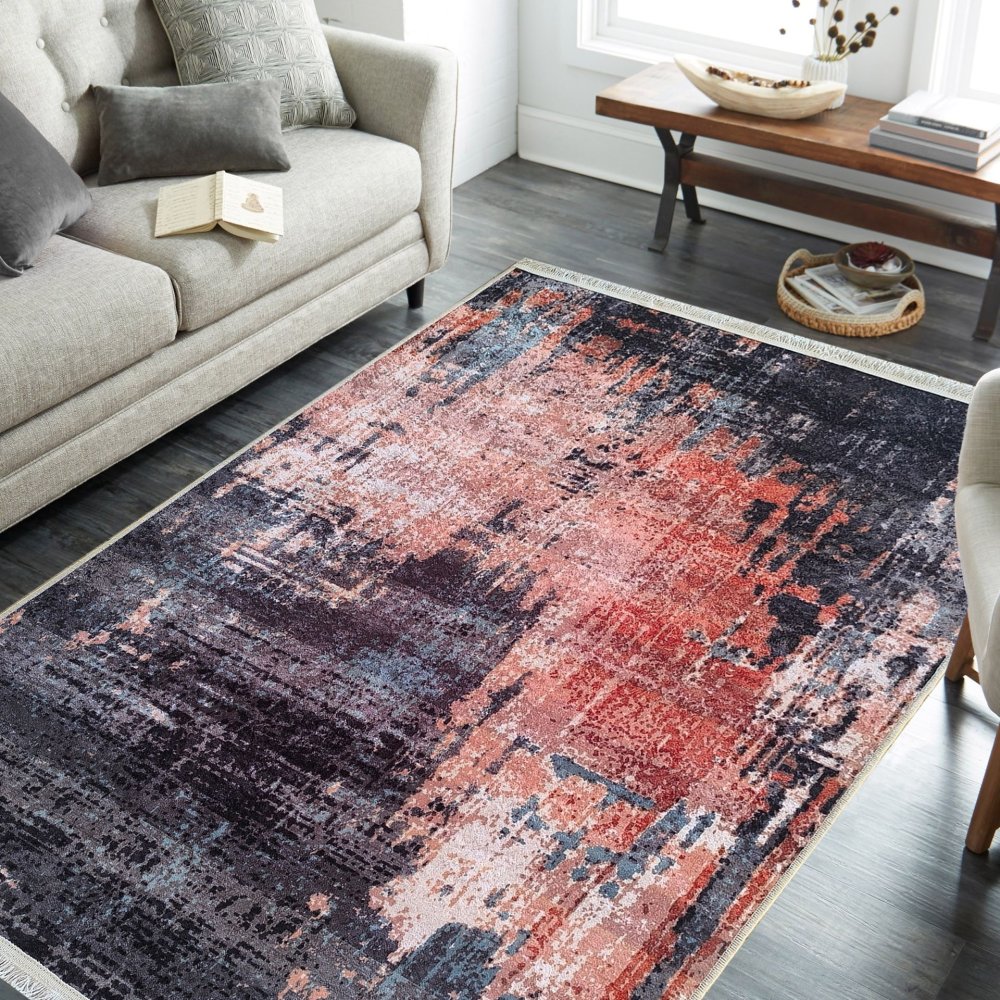 AbstraktnýdizajnovýkoberecsprotišmykovouspodnouvrstvouŠírka:80cm|Dĺžka:150cm70842_127011