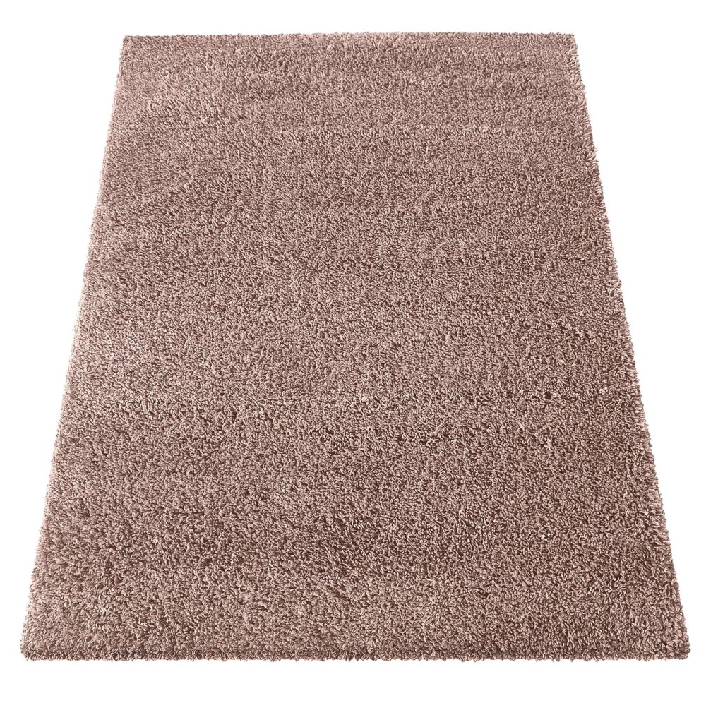 Covor modern SHAGGY în culoarea roz prăfuit Lățime: 120 cm | Lungime: 170 cm
