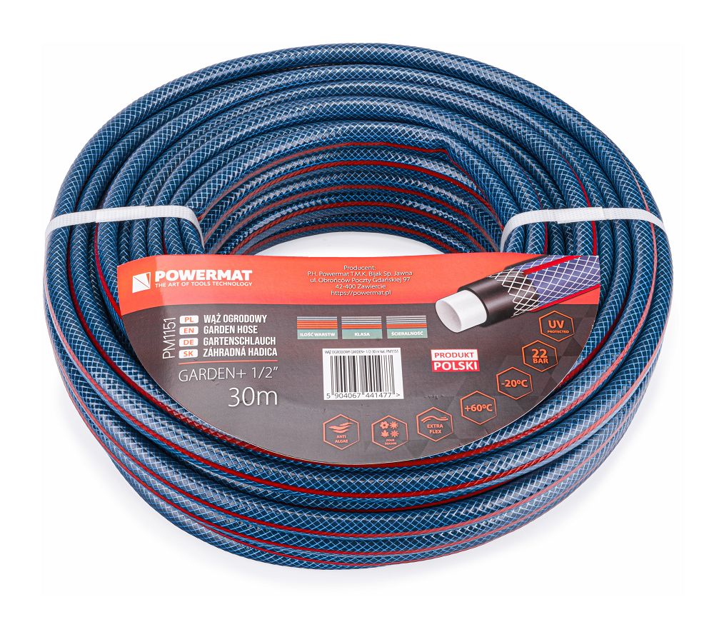 Furtun de grădină GARDEN 1/2 30 M