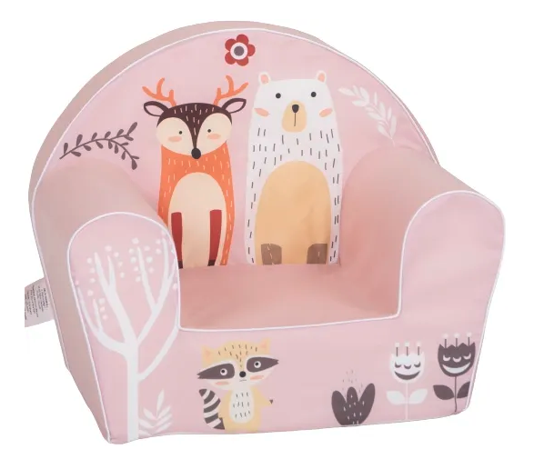 Scaun pentru copii din spumă 51 x 33 x 42 cm Forest Friends