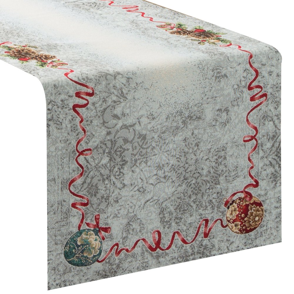 Traversă de masă cu motiv de Crăciun Lățime: 45 cm | Lungime: 140 cm