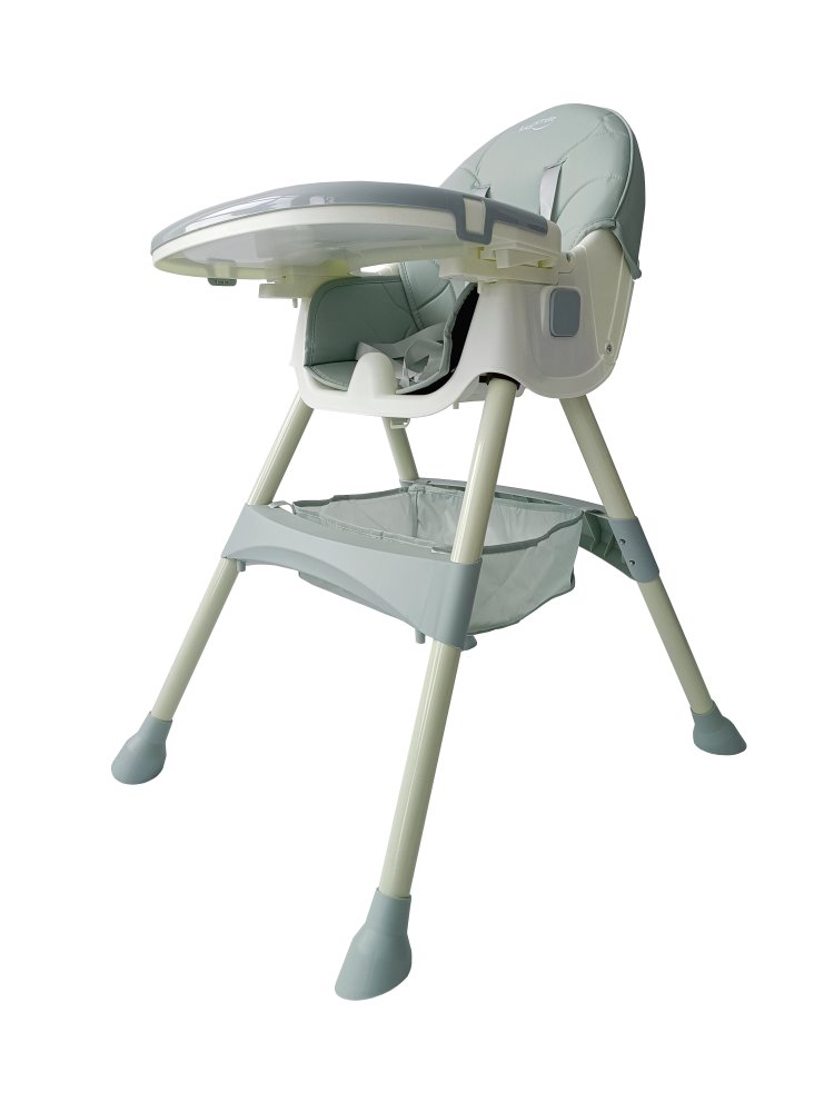 Scaun de hrănire pliabil 4in1 verde