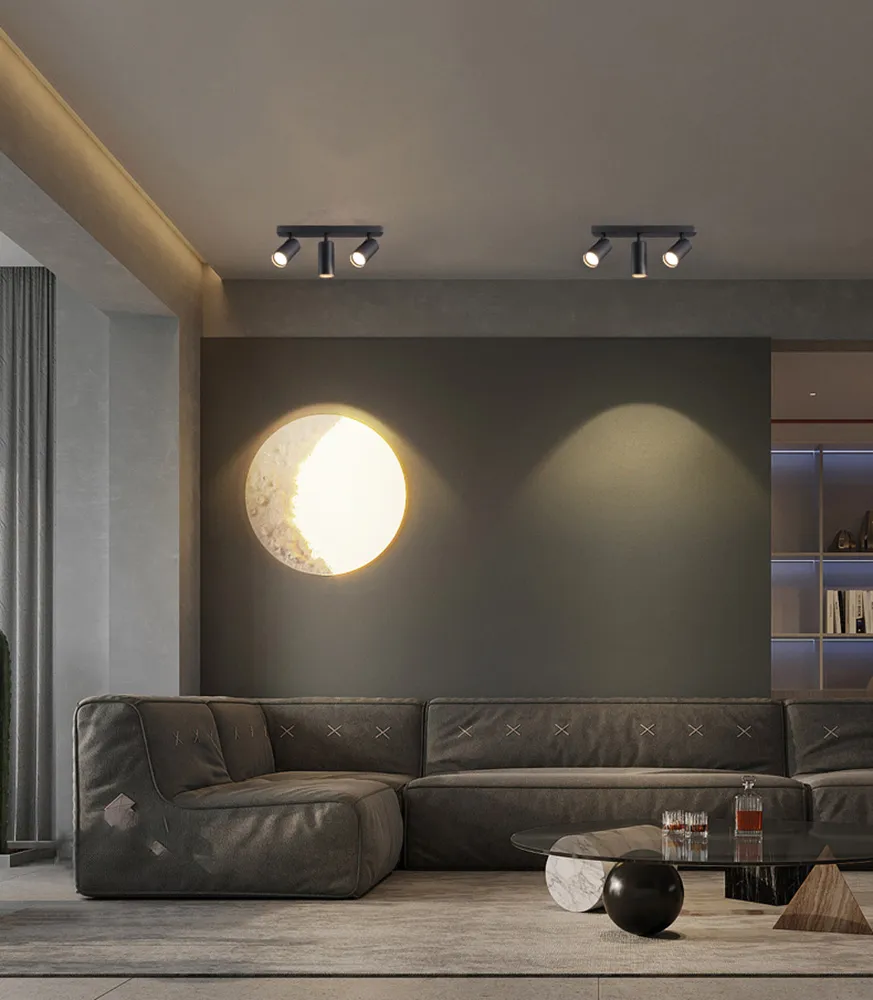 Plafonieră modernă cu spoturi luminoase 3