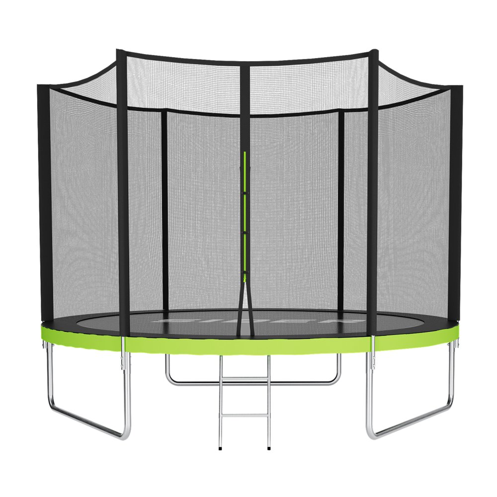 Trambulină de grădină pentru copii, plasă de protecție, construcție stabilă 8FT Ø 252 cm