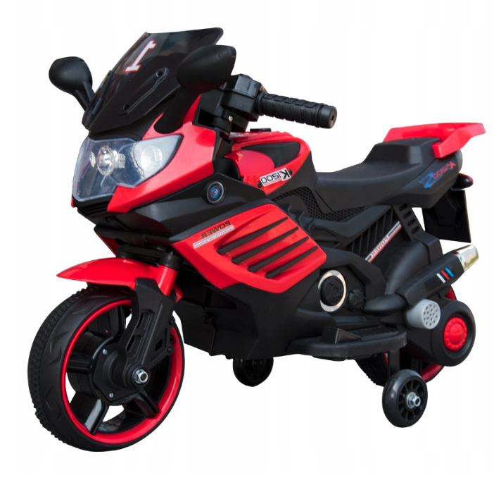 Motocicletă electrică pentru copii K1500 EMULATION Roșu
