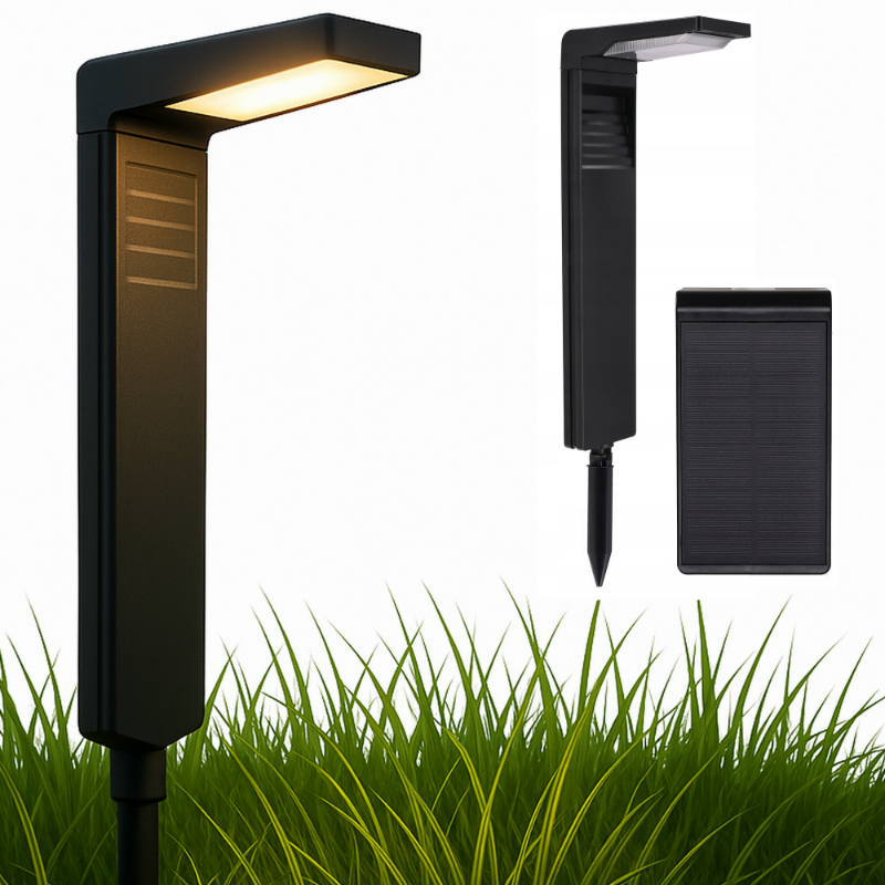 Lampă solară LED pentru grădină L-356962 - 30 LED-uri