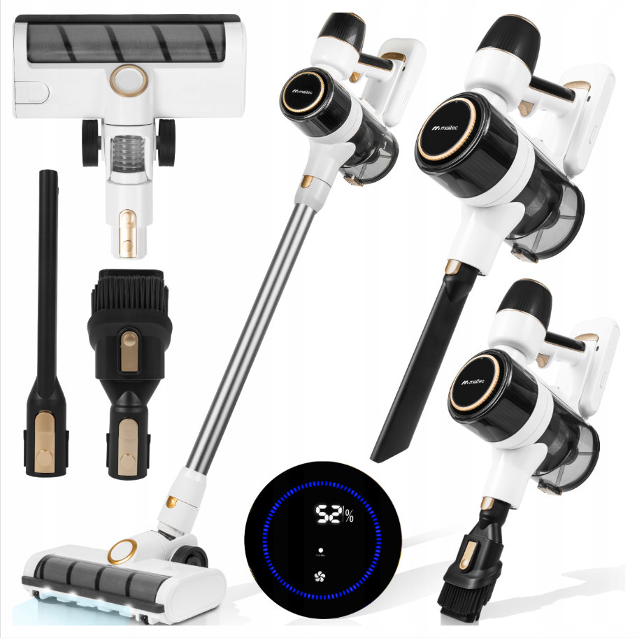 Bezdrôtovýtyčovývysávač3v1MalTecTurboCyclone Pro1000 350W