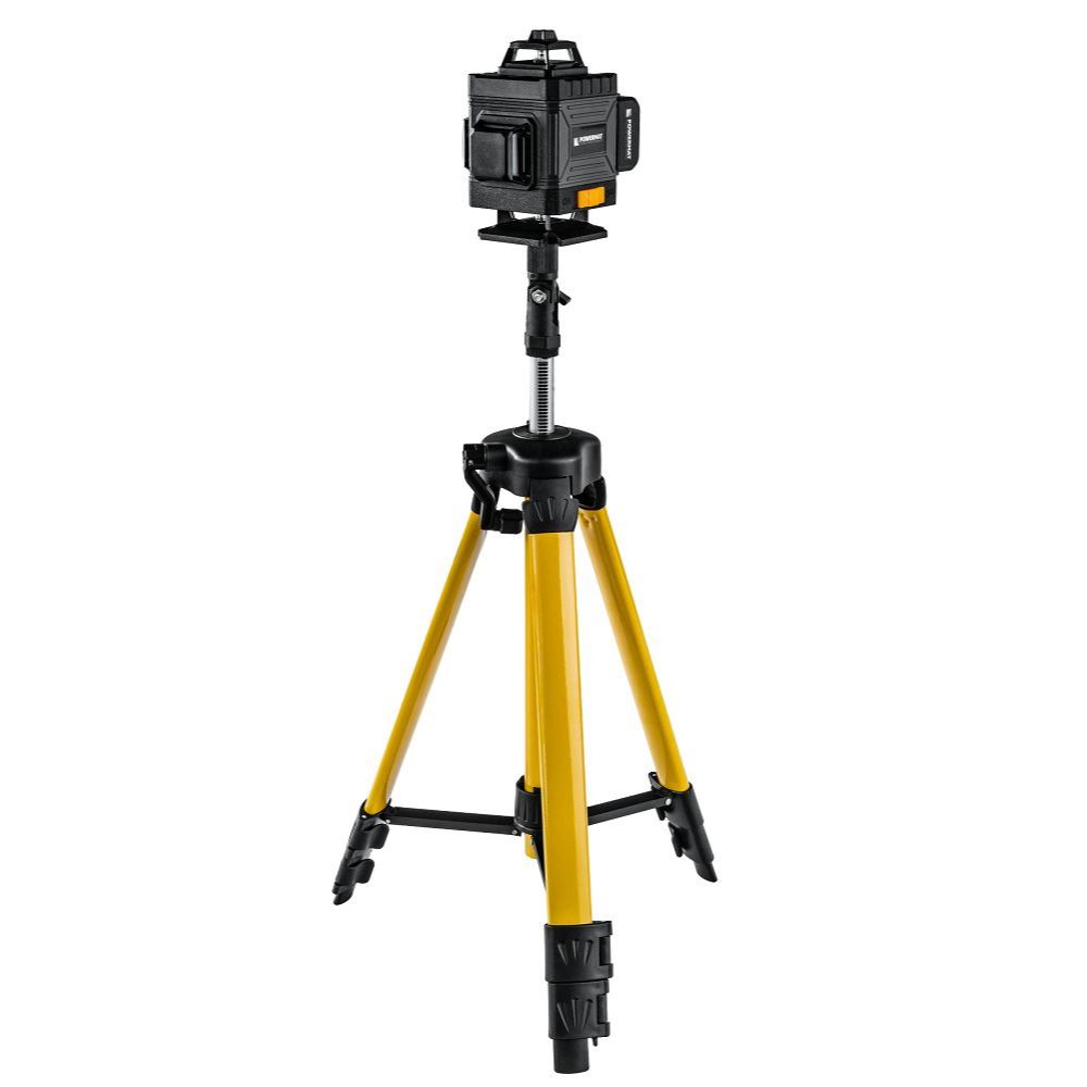 Krížový laser 4D 16 línií 360° zelený 40 m s puzdrom PM-PLK-4DM1