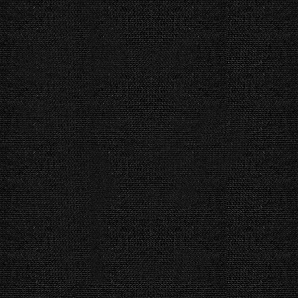 Perdele negre simple atârnate pe inele Lungime: 250 cm